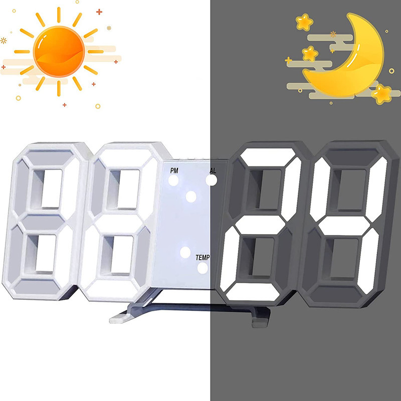 ساعت رومیزی دیجیتال مدل هوشمند عددی