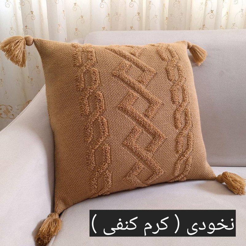 کاور کوسن مدل پانچدوزی ایران سایز 40×40 سانتی متر