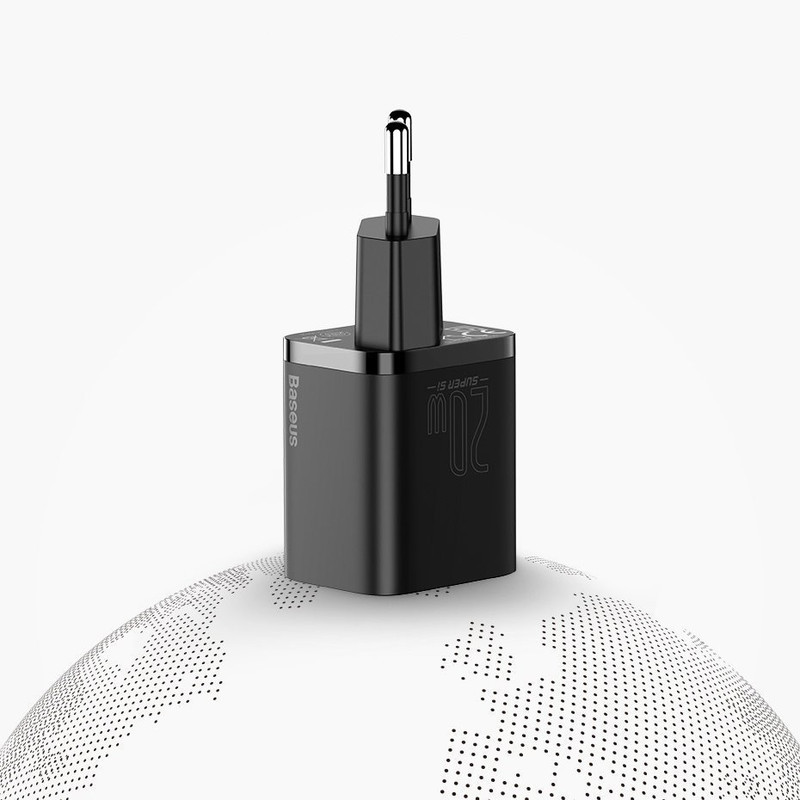 شارژر دیواری باسئوس مدل CCSUP-B