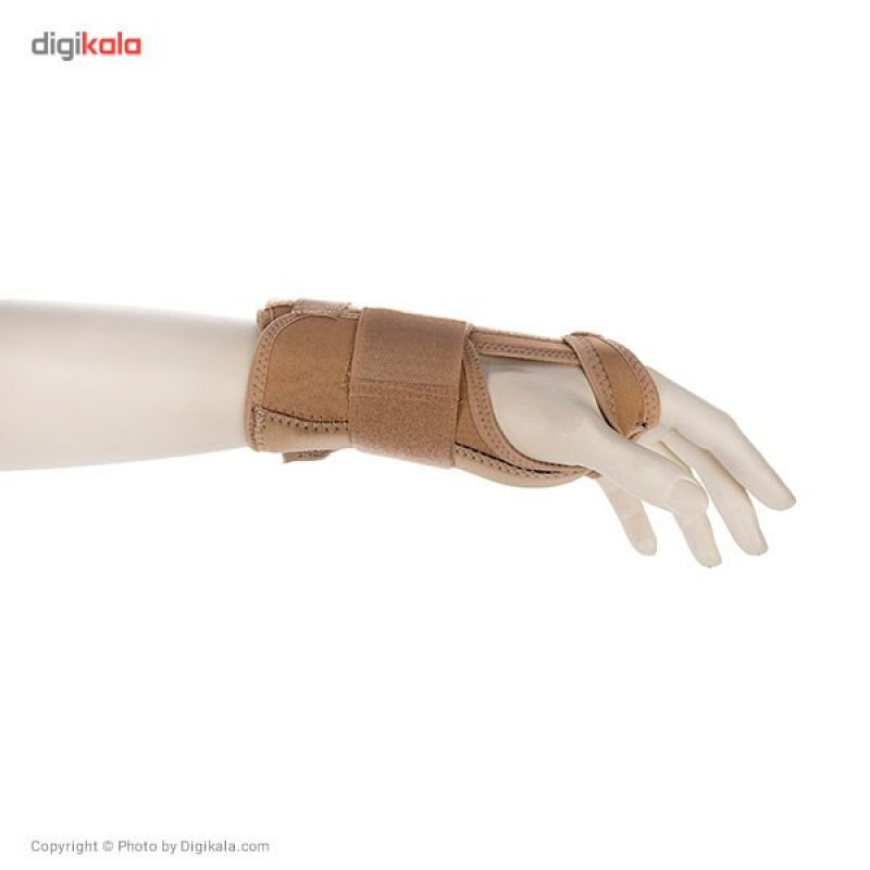 مچ بند طبی دست چپ پاک سمن مدل Neoprene CTS With Hard bar سایز بسیار بزرگ