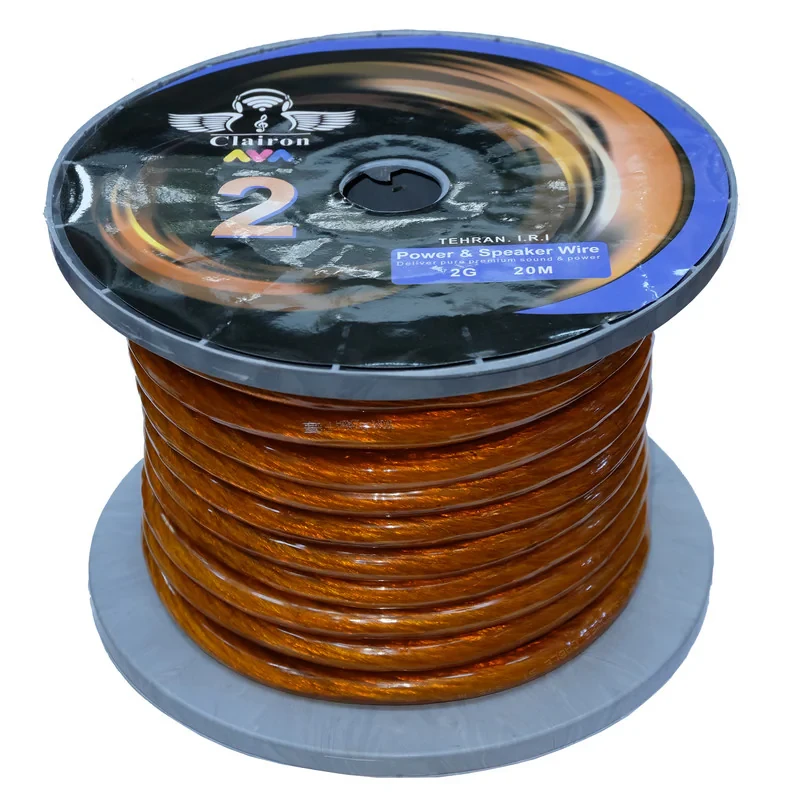 کابل آمپلی فایر خودرو کلاریون مدل CL-2G طول 20 متر