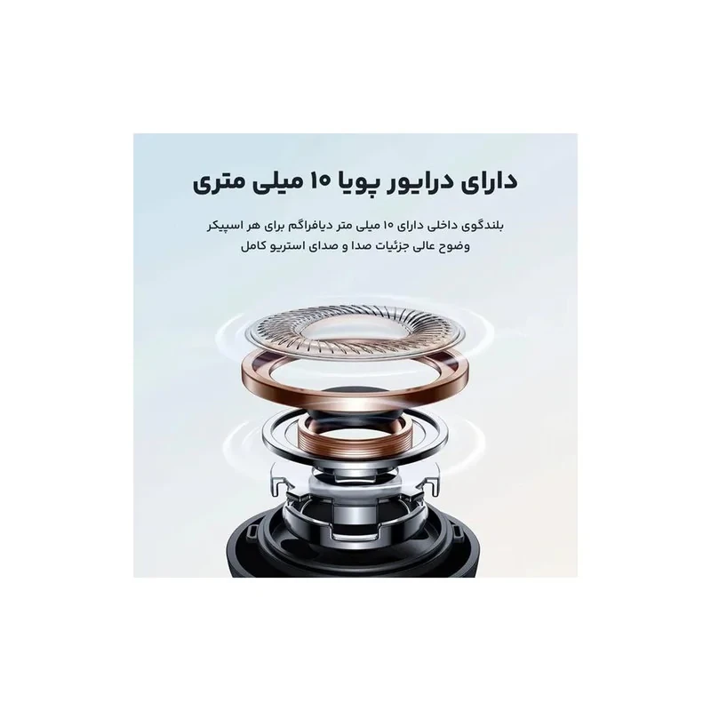 هندزفری آیرون ایکس مدل RM-710 با نویز کنسلینگ میکروفون (ENC)، اتصال از طریق جک 3.5 میلی متری صدا