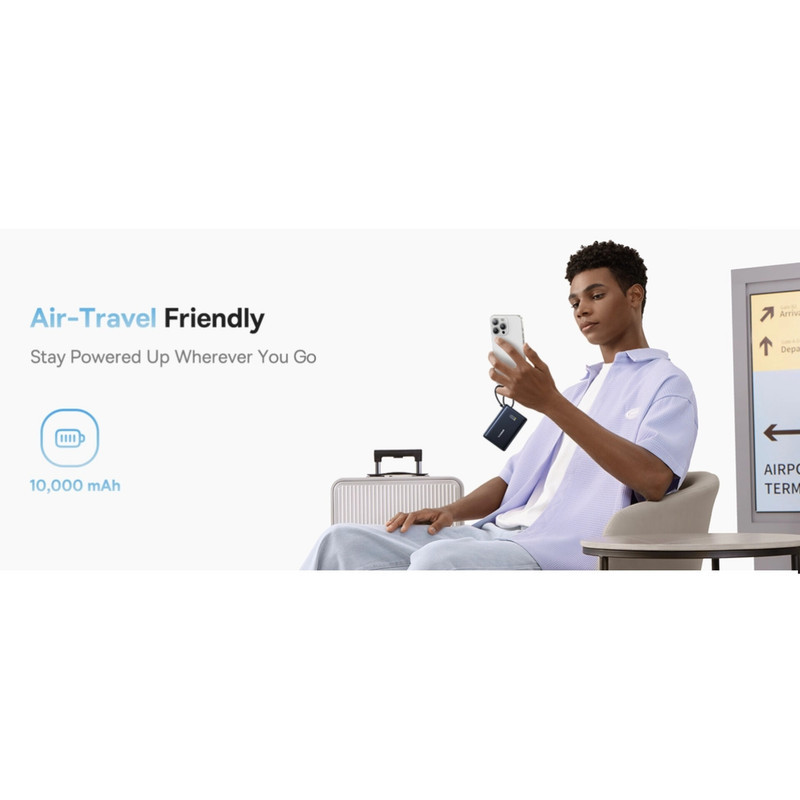 پاوربانک بیسوس مدل PicoGo 45W ظرفیت 10000 میلی آمپر ساعت