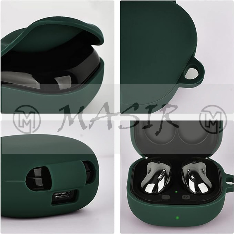 کاور مسیر مدل Silicon Cover مناسب برای هدفون سامسونگ Galaxy Buds Live  Buds Pro  Buds 2  Buds 2 Pro