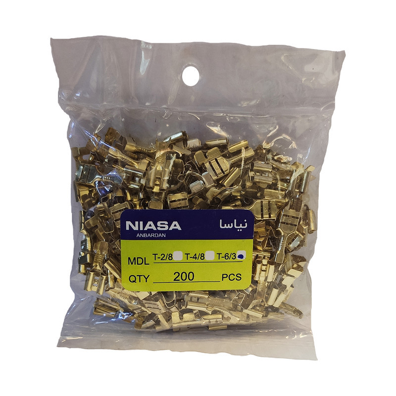 سر سیم خودرو نیاسا مدل T-63 بسته 200 عددی