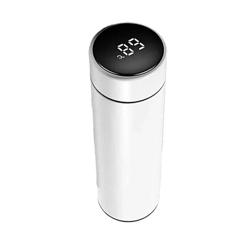 ماگ سفری مدل A0011 طرح دماسنج دار 0.5 لیتر