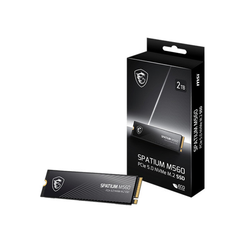 اس اس دی اینترنال PCIe Gen5 x4 ام اس آی مدل MSI SPATIUM M560 ظرفیت 2 ترابایت