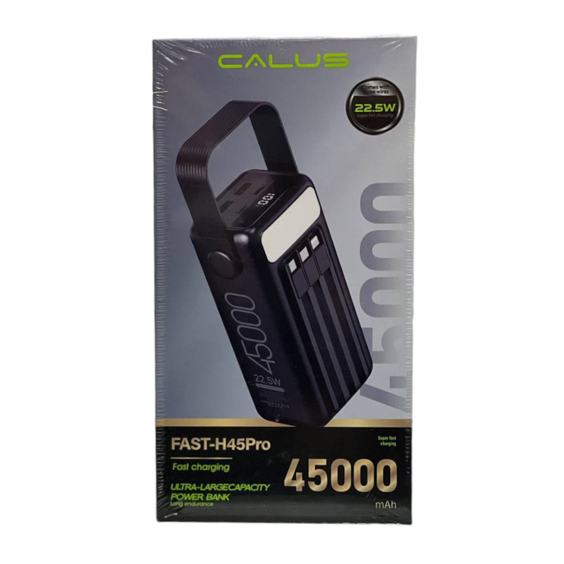 پاوربانک 22.5 وات کالوس مدل H45 pro ظرفیت 45000 میلی‌آمپرساعت
