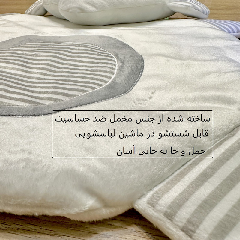 تشک خواب نوزاد بی بیبی مدل فیل کد 2025