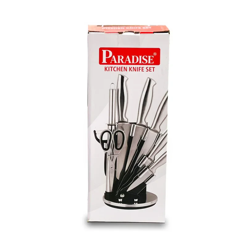 سرویس چاقو آشپزخانه 8 پارچه پارادایس مدل HS-1010