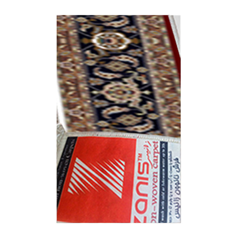فرش ماشینی زانیس مدل فانتزی طرح سنتی قرمز