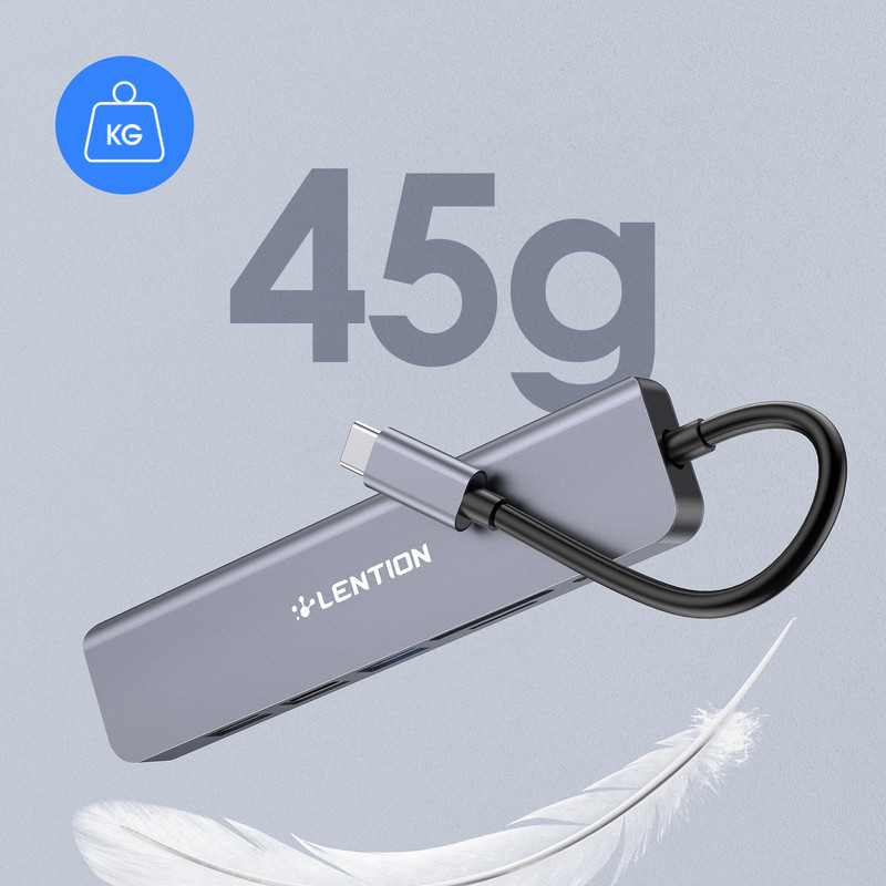 هاب 6 پورت USB-C لنشن مدل CE18-HCR