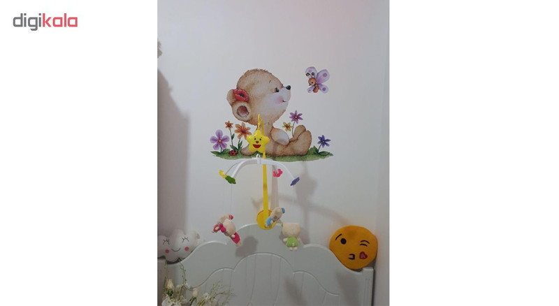 استیکر دیواری ژیوار طرح خرس کوچولو