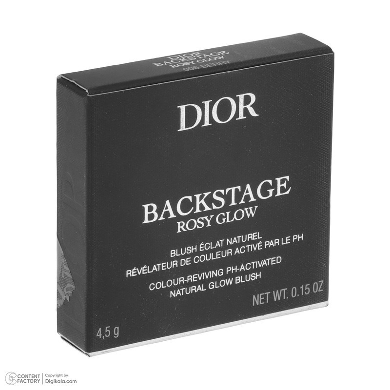 رژ گونه دیور مدل Backstage Rosy Glow شماره 001