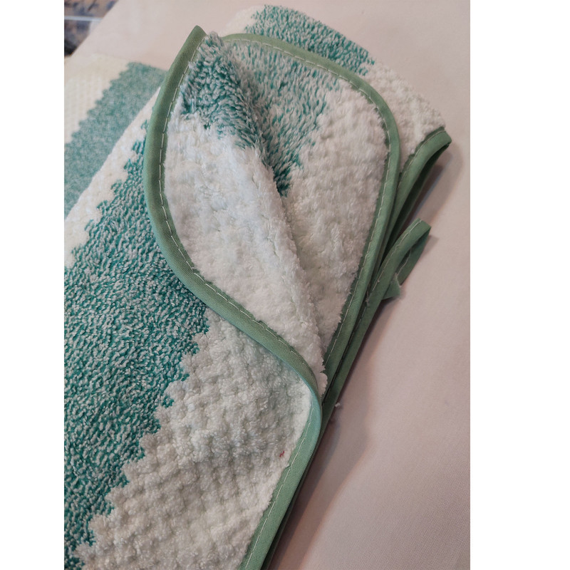 حوله حمامی مدل نانو طرح راه راه کد 80 سایز 80x160 سانتی متر
