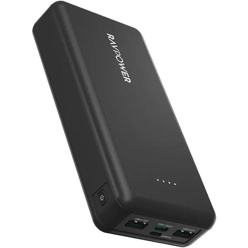 پاوربانک راو پاور مدل RP-PB1216 ظرفیت 20000 میلی آمپر ساعت