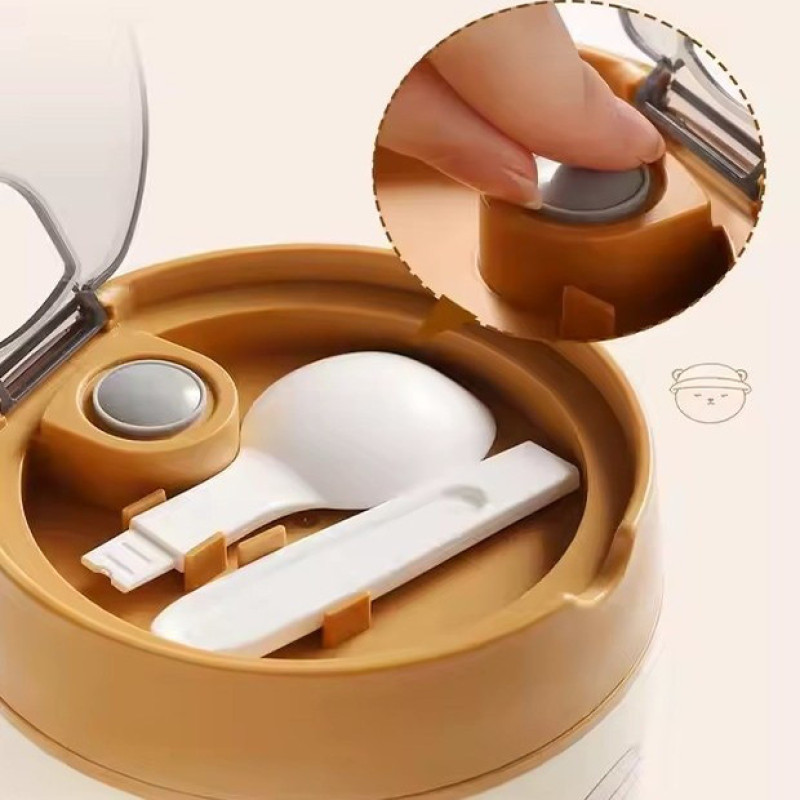 ظرف نگهدارنده غذا کودک مدل خرس تدی