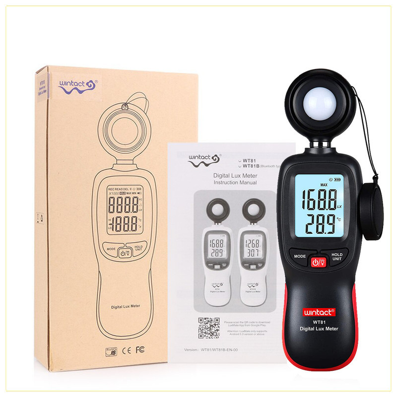 لوکس متر دیجیتال وینتکت مدل WT81