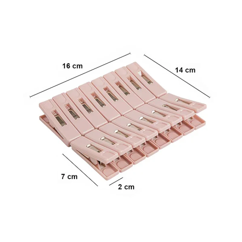 گیره لباس لیمون کد DH635 مجموعه 16 عددی