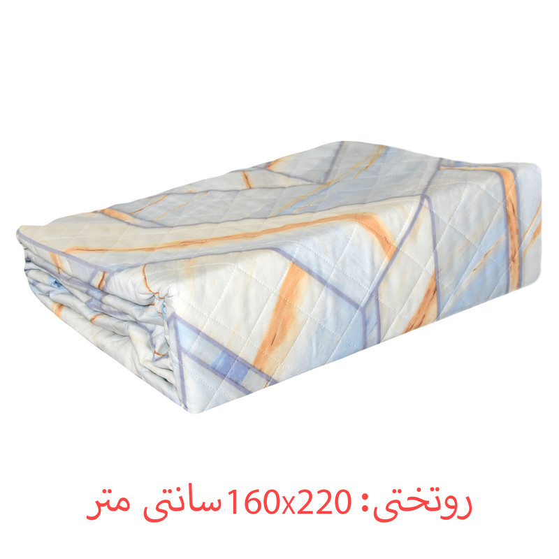 سرویس روتختی ازدیلک مدل Marble یک نفره 2 تکه