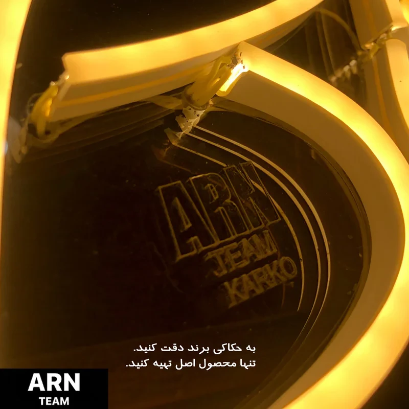 چراغ نئونی دیواری آرن تیم طرح گربه کد 03