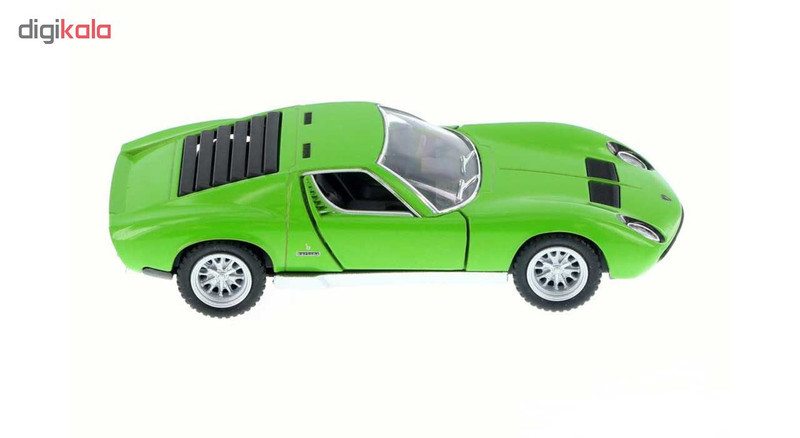 ماشین بازی کینزمارت مدل Lamborghini Miura P400 SV 1970