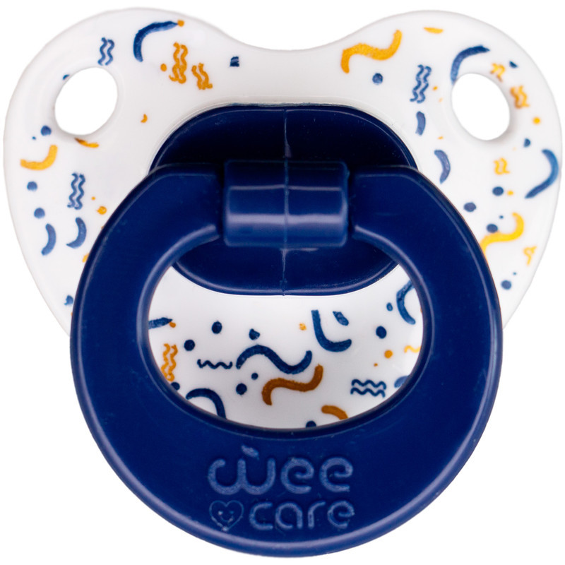 پستانک ارتودنسی وی کر مدل دسته دار مات چاپدار joyful کد P122