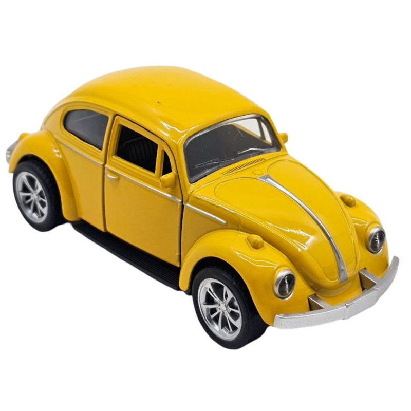 ماشین بازی ناب سل مدل فولکس بیتل کلاسیک کلکسیونی فلزی عقب کش کد Volkswagen Classical Beetle