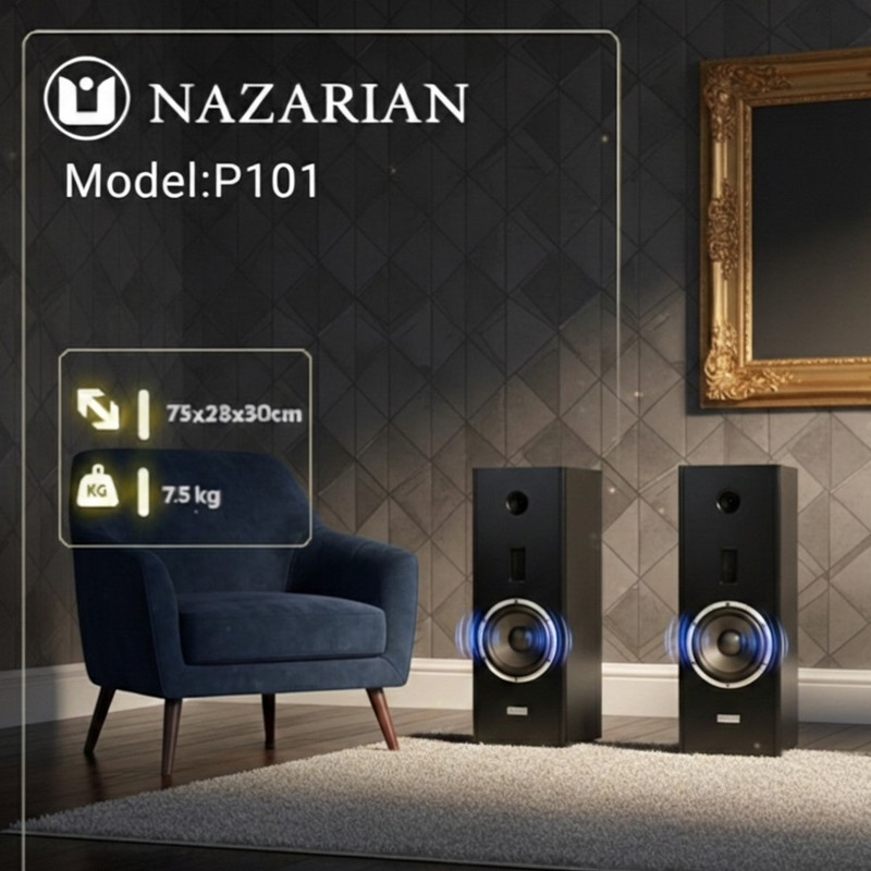 اسپیکر پسیو نظریان الکترونیک مدل P101
