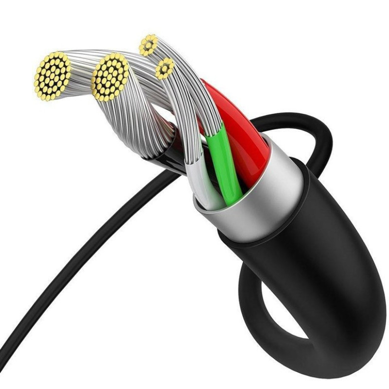 کابل تبدیل USB به USB-C مدل CHARGE SYNC fast5A طول 1 متر