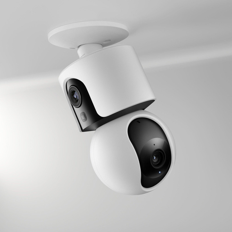 دوربین مداربسته تحت شبکه بی‌سیم شیائومی مدل C300 Dual MJSXJ22CM با لنز 3 مگاپیکسل، رزولوشن 1296×2304 پیکسل، پشتیبانی از کارت حافظه 16 تا 256 گیگ و اتصال Wi-Fi و بلوتوث
