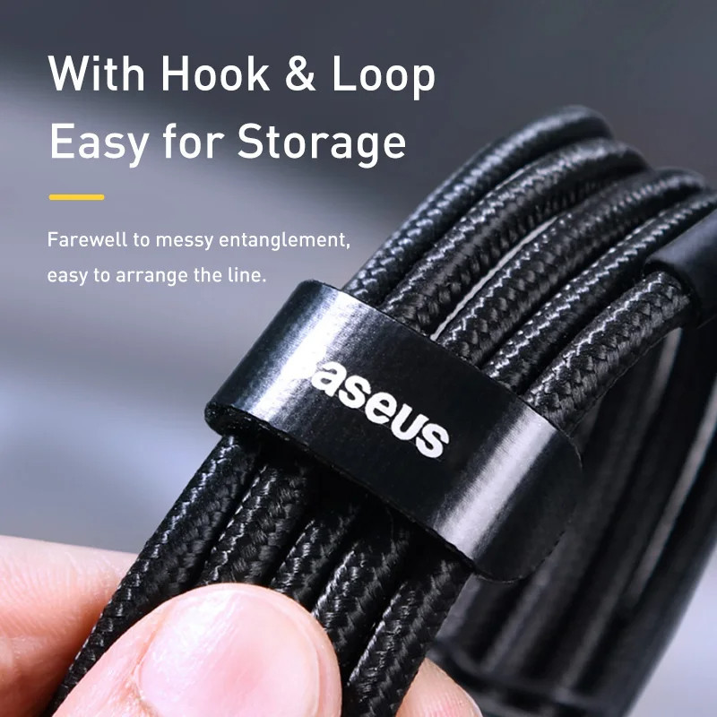 کابل تبدیل USB-C بیسوس مدل B-2pcs طول 2 متر