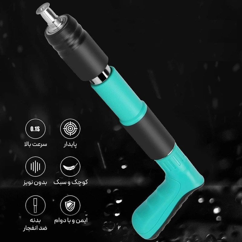 تفنگ میخ کوب دلیکس مدل BLUE100 سایز 50 میلیمتر