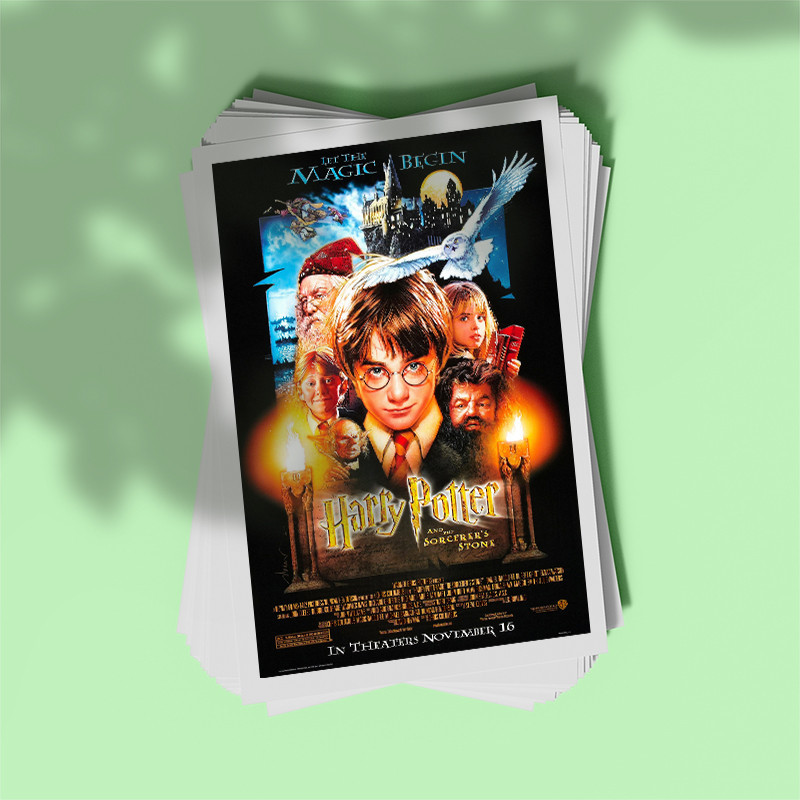 آویز تزیینی کارنیکا طرح هری پاتر مدل ۱۱۱۱۱۲ harry potter مجموعه ۸ عددی