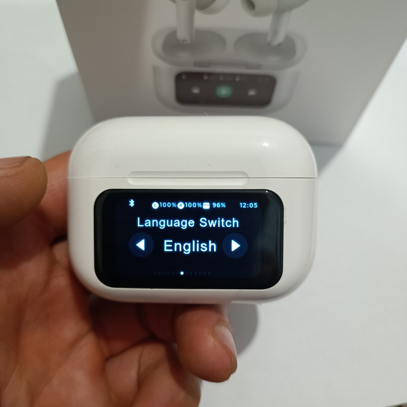 هدفون بلوتوثی مدل Airpods pro Touch screen ancenc ا12
