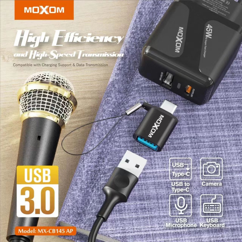 مبدل USB به USB OTG موکسوم مدل MX-CB145 AP