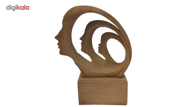 مجسمه طرح خاکی مدل سه رخ