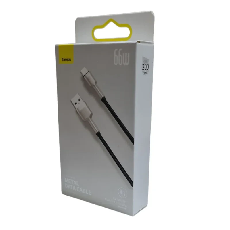 کابل تبدیل USB به USB-C باسئوس مدل CAKF000201 66W طول 2 متر