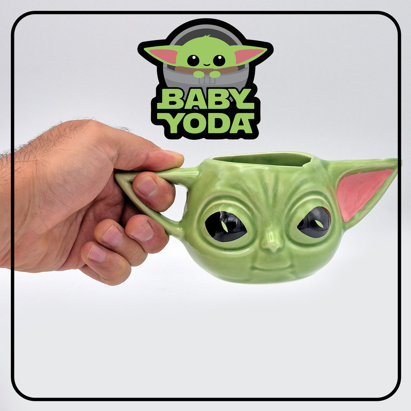 ماگ مدل بیبی یودا کد BABY YODA 1