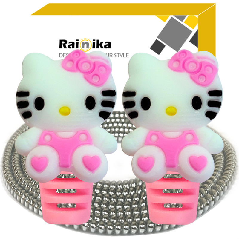 محافظ کابل شارژر رینیکا مدل Hello Kitty BBB B03 مجموعه 3 عددی