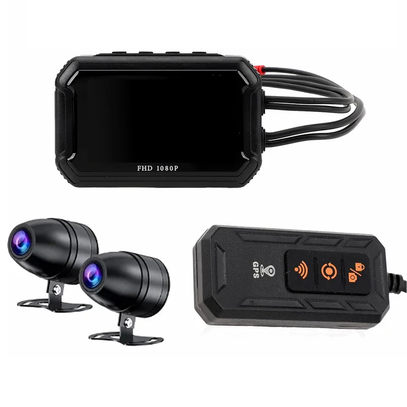 دوربین موتور سیکلت مدل 2 لنز کد M5B-WiFi همراه با GPS