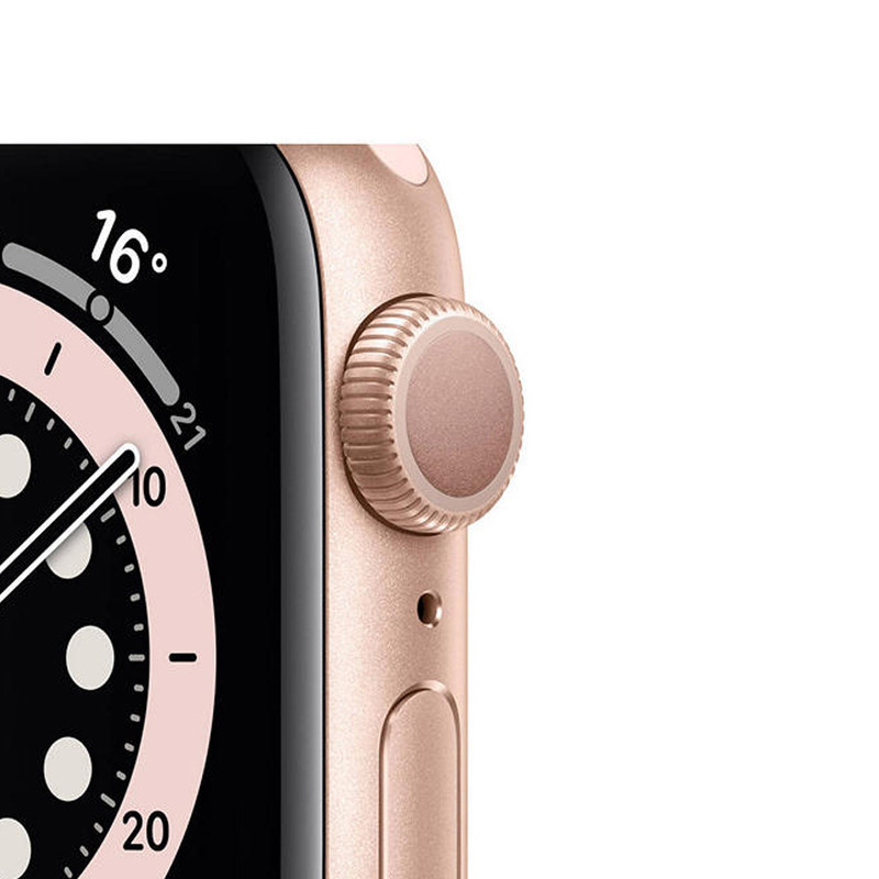 ساعت هوشمند اپل واچ سری 6 مدل 40mm Aluminum Case with  Sport silicone Band