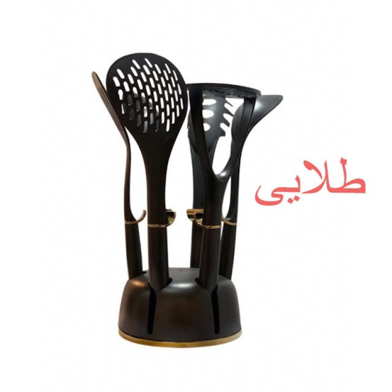 سرویس کفگیر و ملاقه 7 پارچه  نوین فرم مدل کاریزما