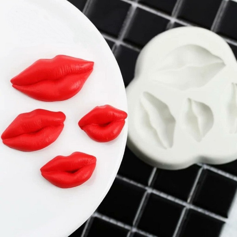 قالب فوندانت بهگز مدل lip