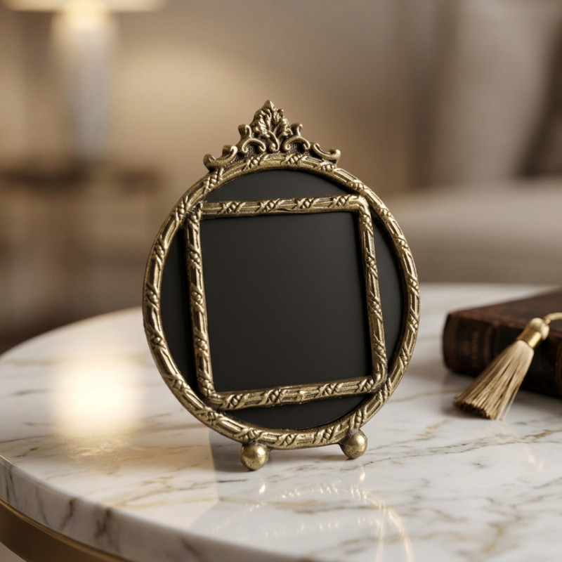 قاب عکس طرح برنز آنتیک کد 25