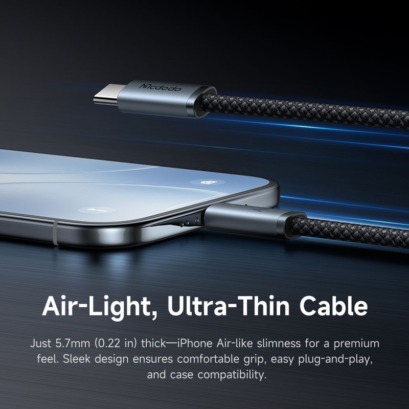 کابل تبدیل USB-C مک دودو مدل CA-708 طول 1.8 متر
