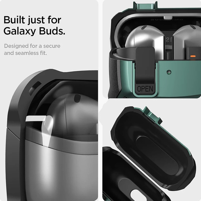 کاور آکوآرا مدل LockShell مناسب برای کیس سامسونگ Galaxy Buds 3  3 Pro