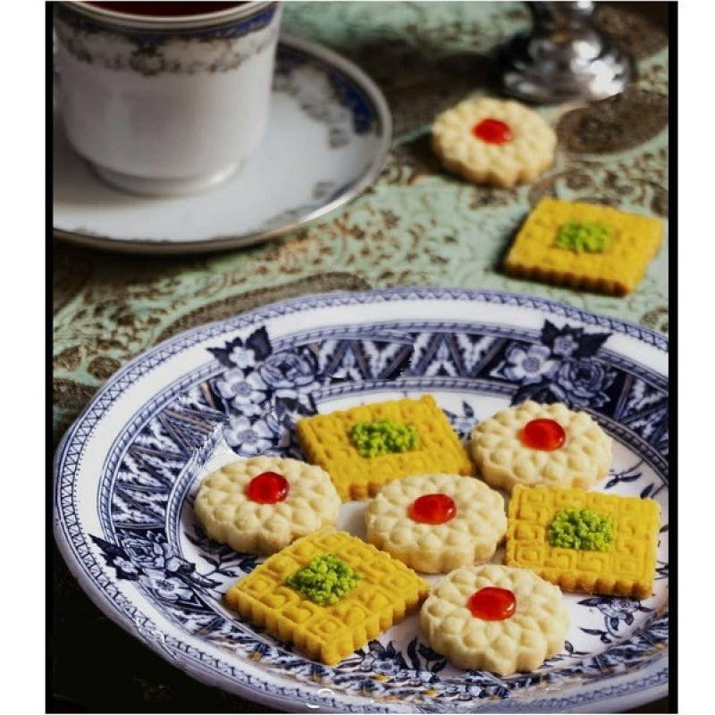 کاتر شیرینی پزی به گز مدل کتیبه مجموعه 2 عددی