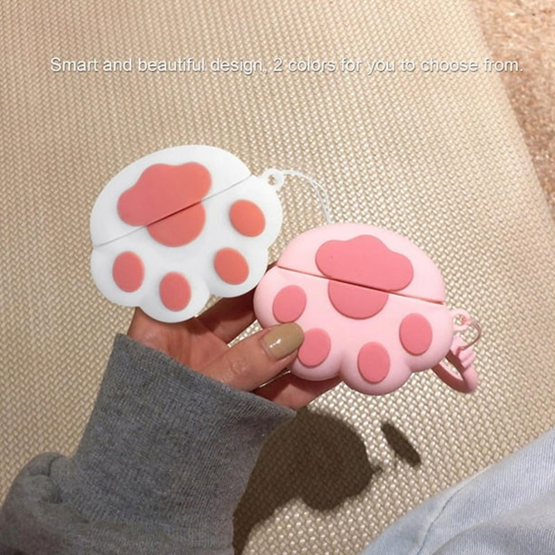 کاور مسیر طرح Pink Paw مناسب برای کیس اپل ایرپاد 4