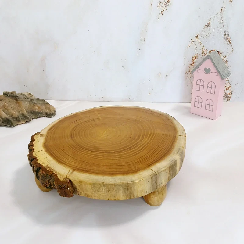 تخته سرو چوبی مدل پایه دار کد C101